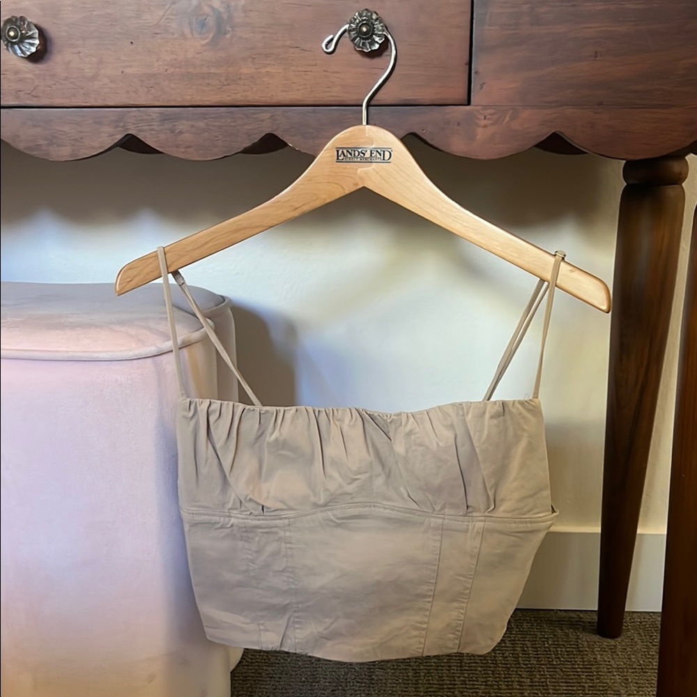 Zara Beige Camisole Top